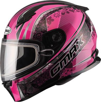 G-Max - G-Max FF49 Elegance Snow Helmet - G2492403  TC14 - Black/Pink - X-Small