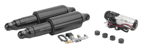 Arnott - Arnott Fox Series FLHTCUTG Air Suspension - Black - MC-2918