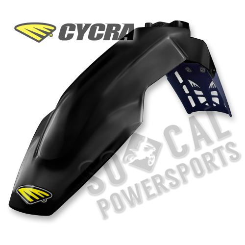 Cycra - Cycra Cycralite Front Fender - Black - 1CYC-1444-12