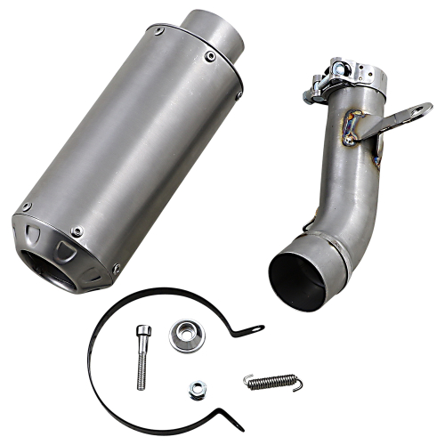 Hotbodies Racing - Hotbodies Racing MGP Growler Slip-On - Stainless Steel Muffler - 61502-2403