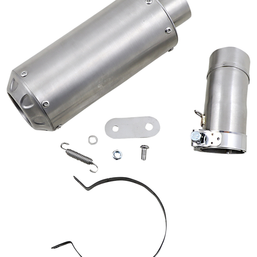 Hotbodies Racing - Hotbodies Racing MGP Growler Slip-On - Stainless Steel Muffler - 61701-2403