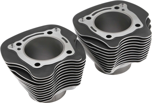 HardDrive - HardDrive M8 Big Bore Cylinders - 124ci - Black/Machined - 88186