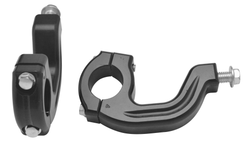 Enduro Engineering - Enduro Engineering 7/8in. Evolution 2 Clamps for Standard - Black - 50-232B