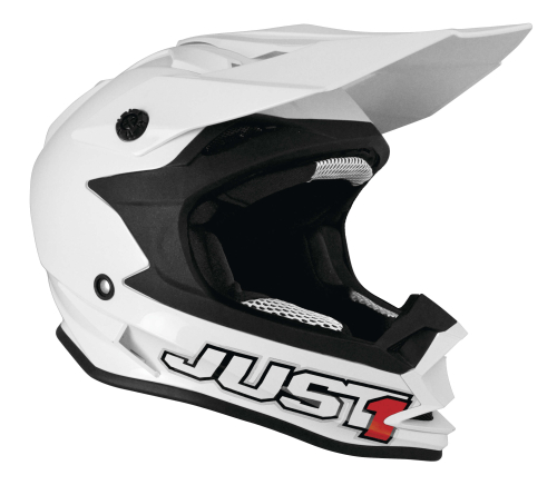 Just 1 - Just 1 J32 Pro Solid Youth Helmet - 6063210181000-15 - White - Large