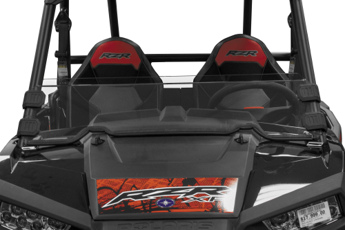 Dragonfire Racing - Dragonfire Racing Opt X Half Windshield - 17-0000