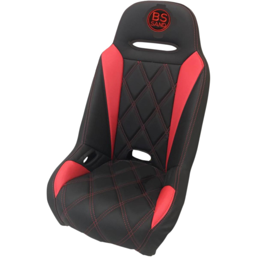 BS Sand - BS Sand Extreme Seat - Diamond - Black/Red - EXBURDBDC