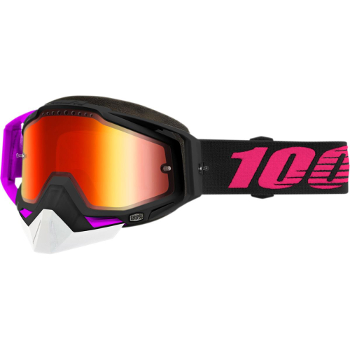 100% - 100% Racecraft Haribo 2 Snow Goggles - 50113-293-02 - Haribo / Red Mirror Lens - OSFM