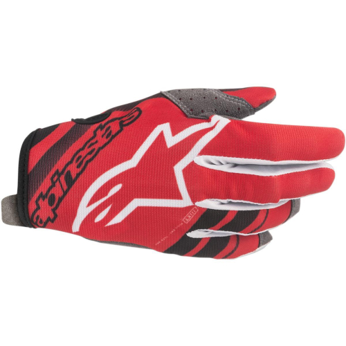 Alpinestars - Alpinestars RDR Flight Gloves - 3561819-31-S - Red/Black - Small