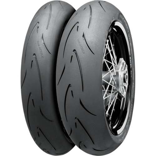 Continental - Continental Conti Attack SM EVO Front Tire - 120/70R17 - 02445730000