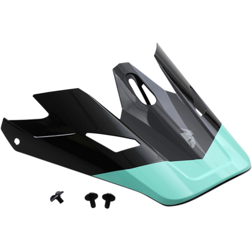 Thor - Thor Visor Kit for Youth Sector Bomber Helmet - Black/Mint - 0132-1253