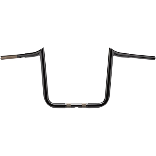 Baron Custom Accessories - Baron Custom Accessories 1-1/4in. Prime Ape Handlebar - 12in. Rise - Gloss Black - BA-7375-14B