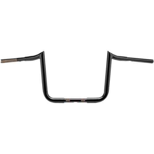 Baron Custom Accessories - Baron Custom Accessories 1-1/4in. Prime Ape Handlebar - 10in. Rise - Gloss Black - BA-7375-12B