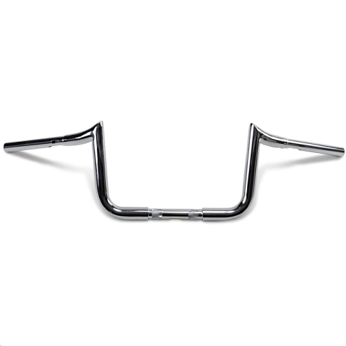 Baron Custom Accessories - Baron Custom Accessories 1-1/4in. Prime Ape Handlebar - 8in. Rise - Chrome - BA-7375-10