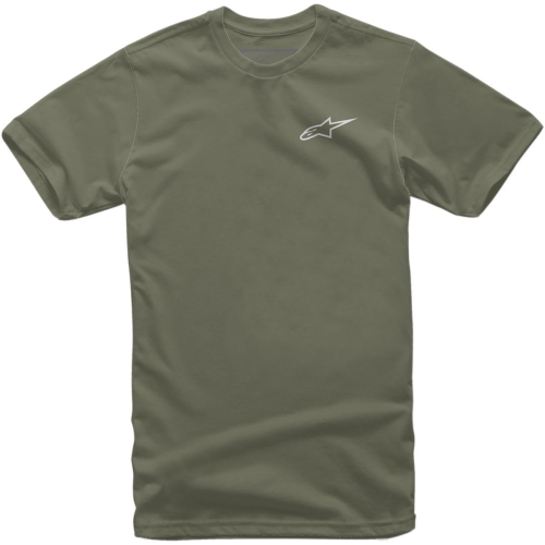 Alpinestars - Alpinestars Neu Ageless T-Shirt - 1018-72012-6901-M - Green/Gray - Medium