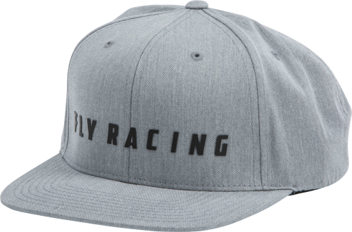 Fly Racing - Fly Racing Fly Logo Hat - 351-0963 - Gray - OSFM