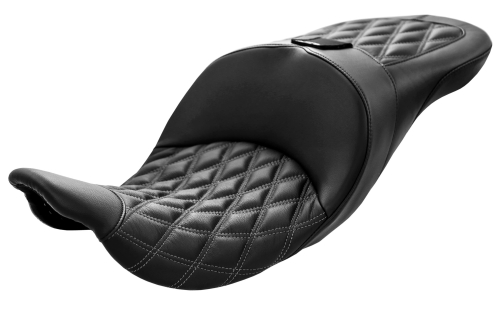 Airhawk - Airhawk TourIST Tall 2-Up Leather Diamond Stitch Seat - FA-DGE-0325DIA