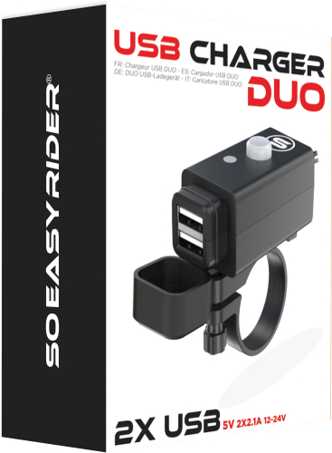 So Easy Rider - So Easy Rider Duo USB Charger - DUO-USB