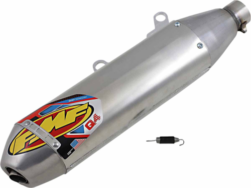 FMF Racing - FMF Racing Q4 HEX Spark Arrestor Slip-On - 045646