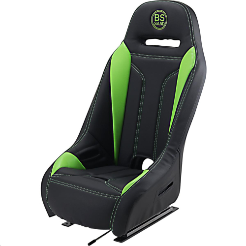 BS Sand - BS Sand Extreme Seat - Double T - Black/Green - EBUBLDTKW