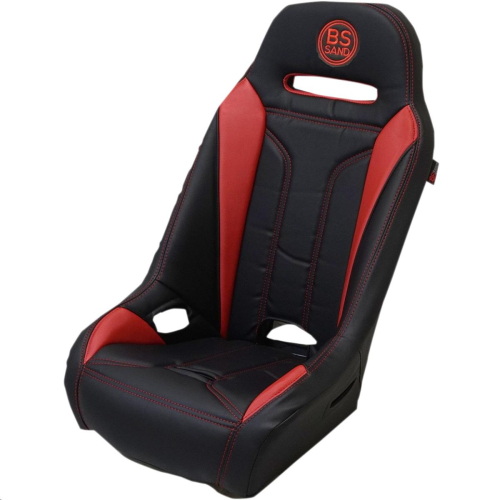 BS Sand - BS Sand Extreme Seat - Double T - Black/Red - EBURDDT20