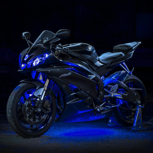 XK Glow - XK Glow Motorcycle LED Accent Light Kit - Blue - XK034001-B