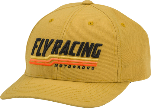 Fly Racing - Fly Racing Fly Nostalgia Hat - 351-0127 - Mustard - OSFM