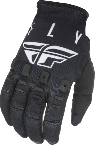 Fly Racing - Fly Racing Kinetic K121 Youth Gloves - 374-41006 - Black/White - 06