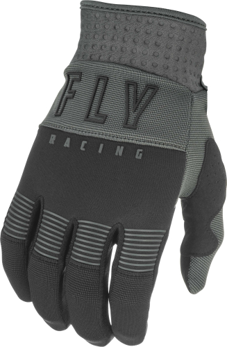 Fly Racing - Fly Racing F-16 Youth Gloves - 374-91002 - Black/Gray - 02