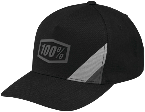 100% - 100% Cornerstone Hat - 20070-057-01 - Black/Gray - OSFM