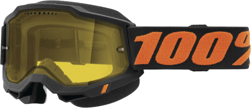 100% - 100% Accuri 2 Chicago Snow Goggles - 50223-608-13 - Chicago / Yellow Lens - OSFA