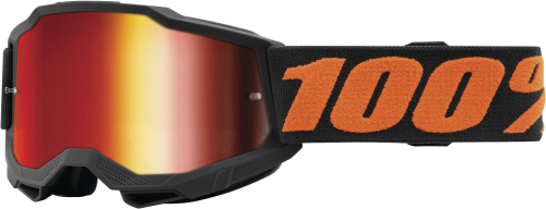 100% - 100% Accuri 2 Chicago Youth Goggles - 50321-251-13 - Chicago / Red Mirror Lens - OSFA