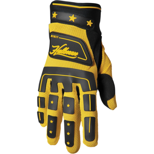 Thor - Thor Hallman Digit Gloves - 3330-6776 - Black/Yellow - X-Small