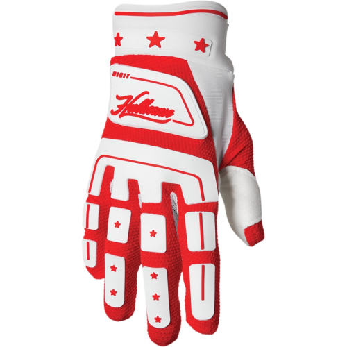 Thor - Thor Hallman Digit Gloves - 3330-6782 - White/Red - X-Small