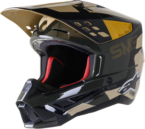 Alpinestars - Alpinestars SM5 Rover Helmet - 8303921-8049-2X - Sand Tangerine/Camo Glossy - 2XL