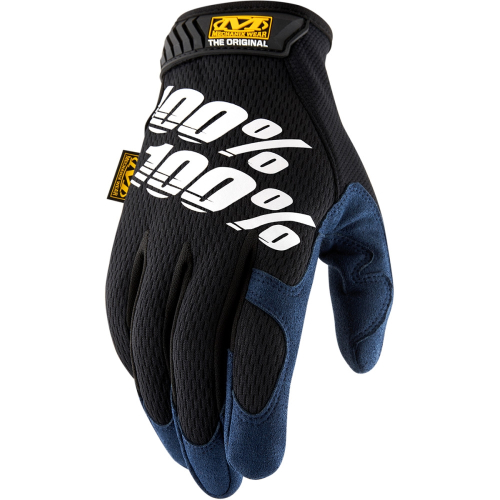 100% - 100% 100% Original Gloves - 100-MG-05-009 - Black - Medium