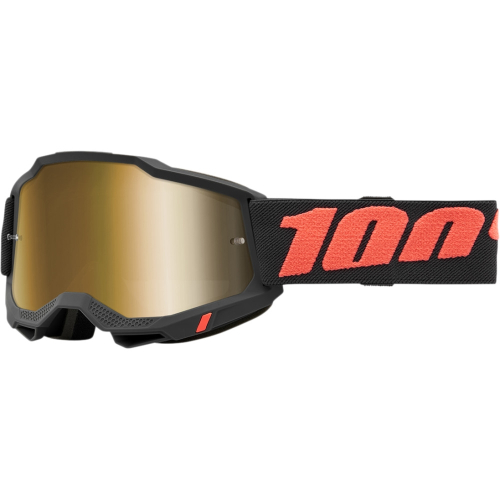 100% - 100% Accuri 2 Borego Goggles - 50221-253-01 - Borego/Black/Pink / Gold Mirror Lens - OSFM