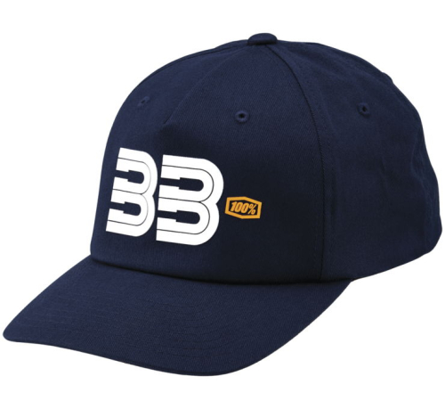 100% - 100% BB33 Xfit Hat - BB-20039-015-17 - Navy - Sm-Md