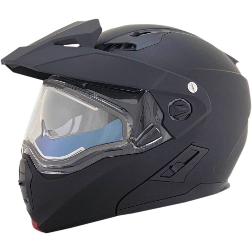 AFX - AFX FX-111DS Solid Helmet with Electric Shield - 0120-0802 - Matte Black - X-Large