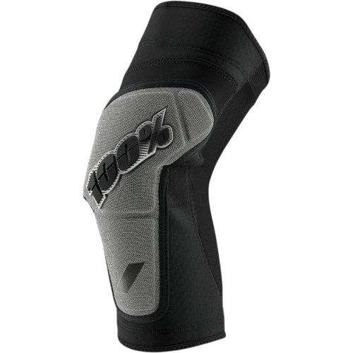 100% - 100% Ridecamp Knee Guards - 70001-00001 - Black/Gray - Small