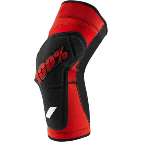 100% - 100% Ridecamp Knee Guards - 70001-00011 - Red/Black - Large