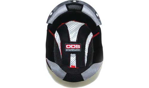 6D - 6D Liner for ATR-1 Helmet - Lg - Black/Silver - 70-1007