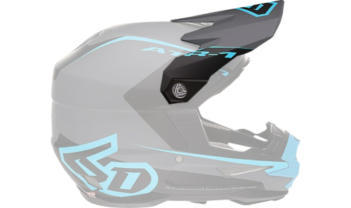 6D - 6D Visor for ATR-1 Helmet - Stealth Cyan - 72-3731