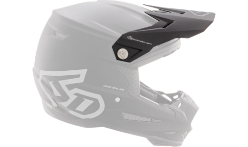 6D - 6D Visor for ATR-2 Helmet - Matte Black - 72-6039