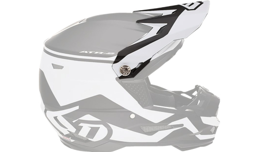 6D - 6D Visor for ATR-2 Helmet - Drive White - 72-6095