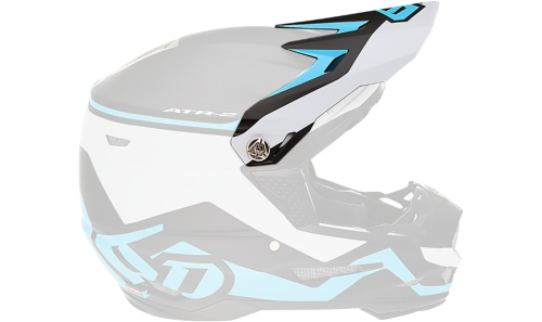 6D - 6D Visor for ATR-2 Helmet - Drive Cyan - 72-6096