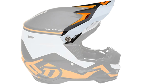 6D - 6D Visor for ATR-2 Helmet - Drive Neon Orange - 72-6098