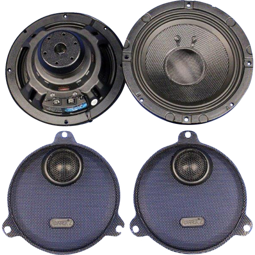 J&M - J&M Rokker XXR 6.71in. Front Speaker Kit - HCR2-6712TW-XXR