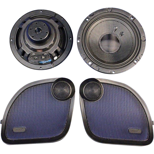 J&M - J&M Rokker XXR 6.71in. Front Speaker Kit - HRR2-6712TW-XXR