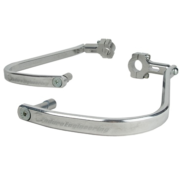 Enduro Engineering - Enduro Engineering Debris Deflector Handlebar Clamps -  7/8in. - Silver - 50-4032S