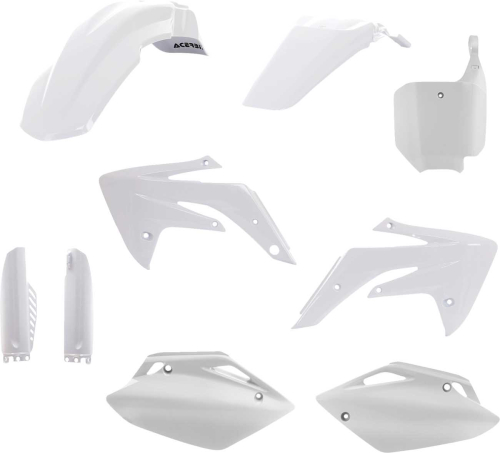 Acerbis - Acerbis Full Plastic Kit -  White - 2977570002